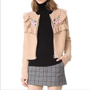 Wildfox bed of roses Elliot cardigan